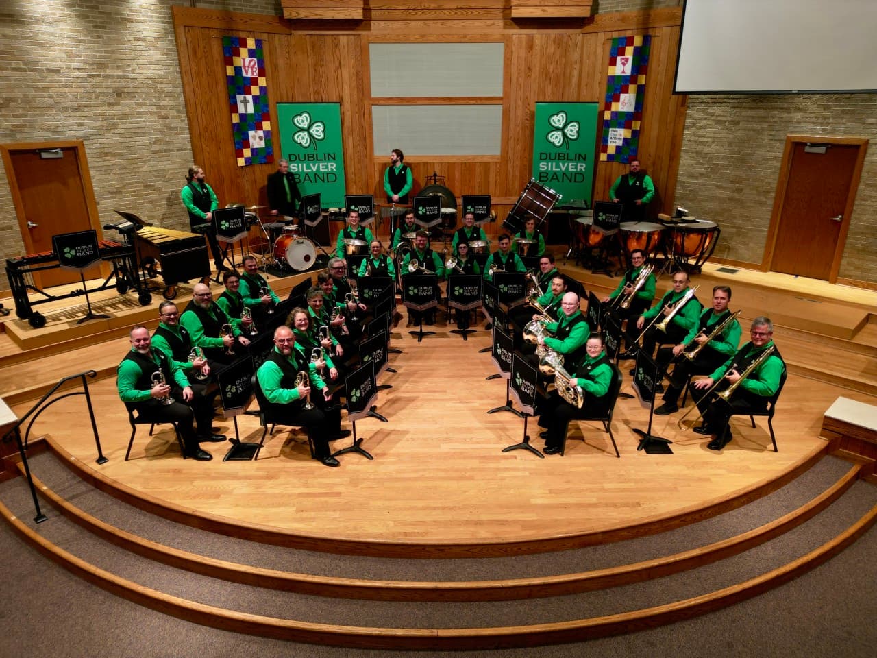 Dublin Silver Band performing